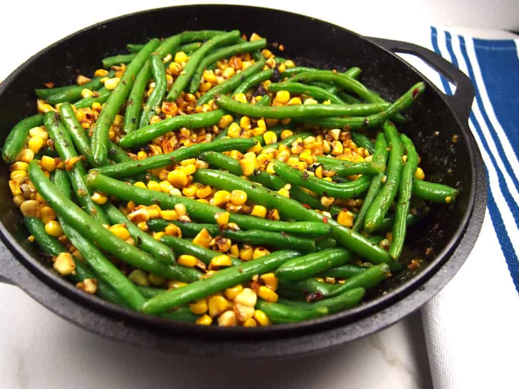 Corn and Green Bean Skillet