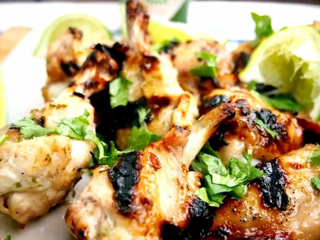 Sweet, sour, tangy margarita wings