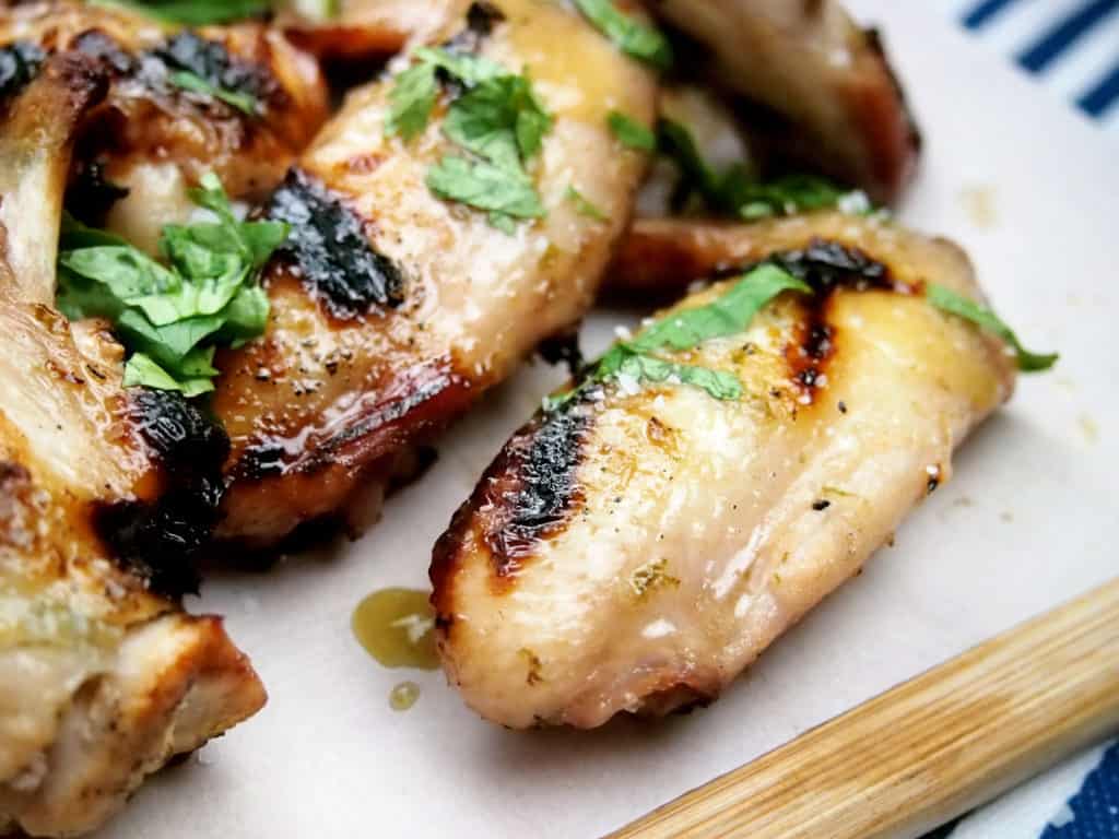 Sweet, sour, tangy margarita wings