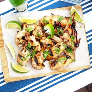 Sweet, sour, tangy margarita wings