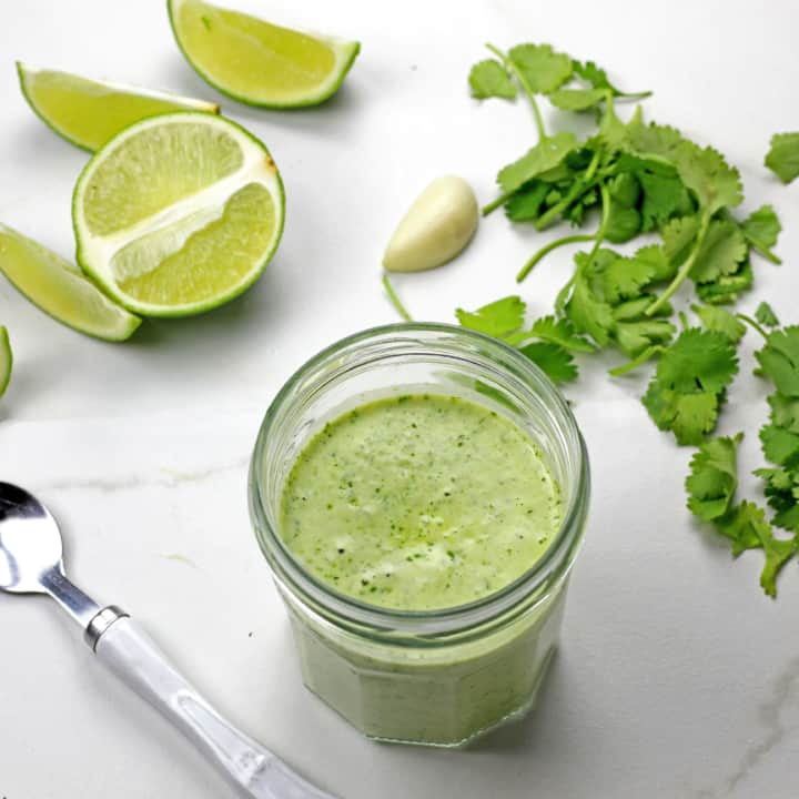 Cilantro Garlic Sauce A Grateful Meal