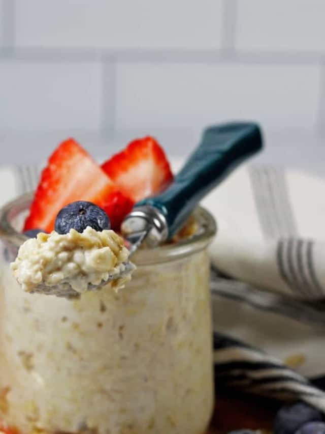 Kefir Overnight Oats A Grateful Meal