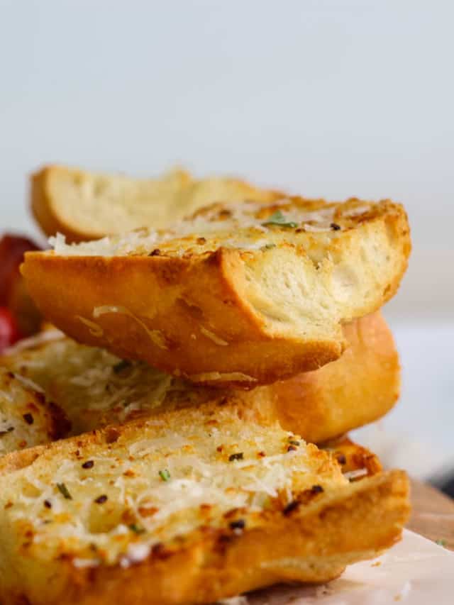 How to Make Garlic Bread in the Air Fyer A Grateful Meal