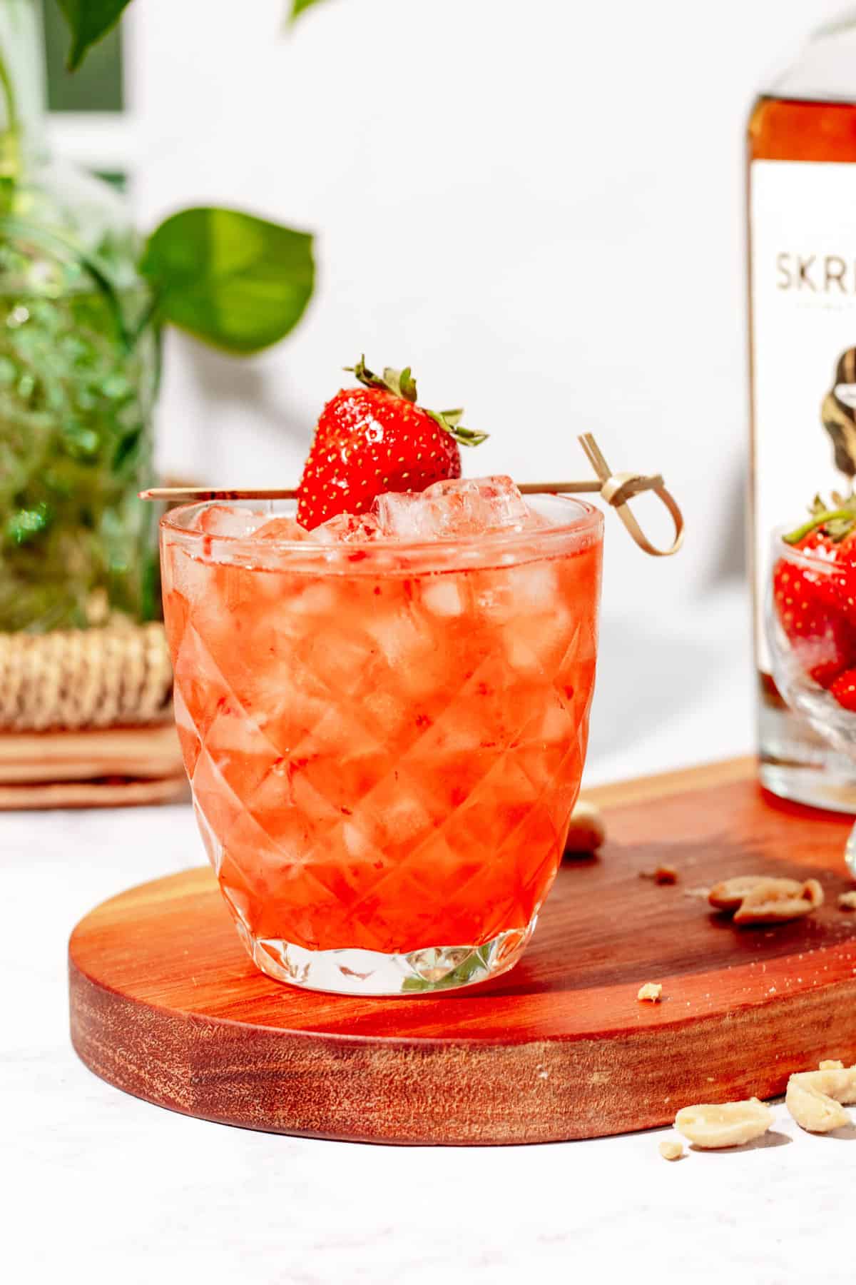 Peanut Butter and Jelly Cocktail [Made with Skrewball] A Grateful Meal