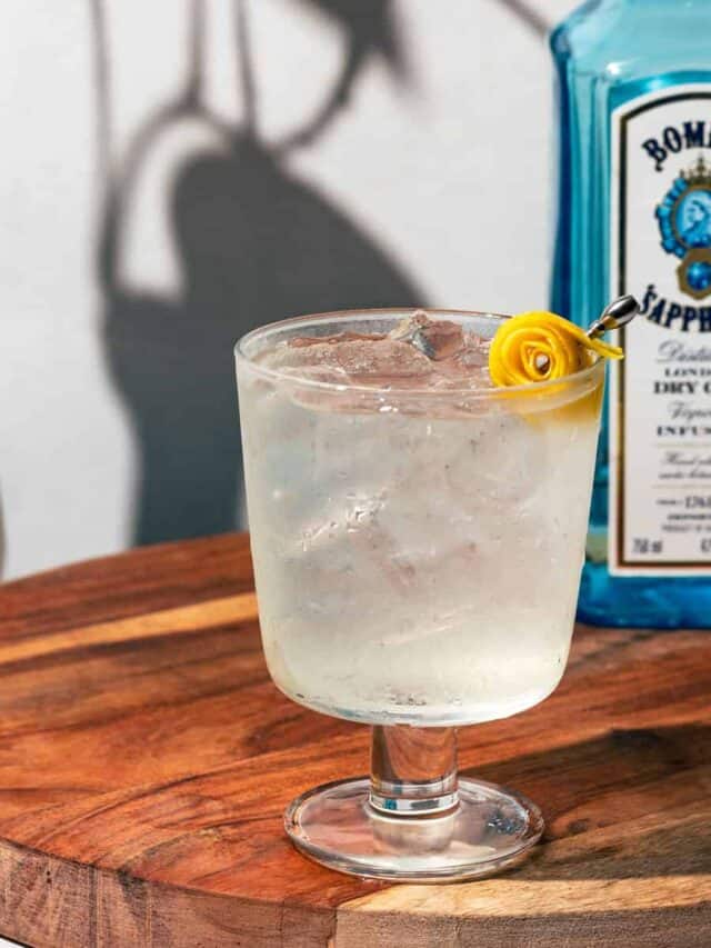 Easy Gin and Tonic with Elderflower Cocktail Recipe A Grateful Meal