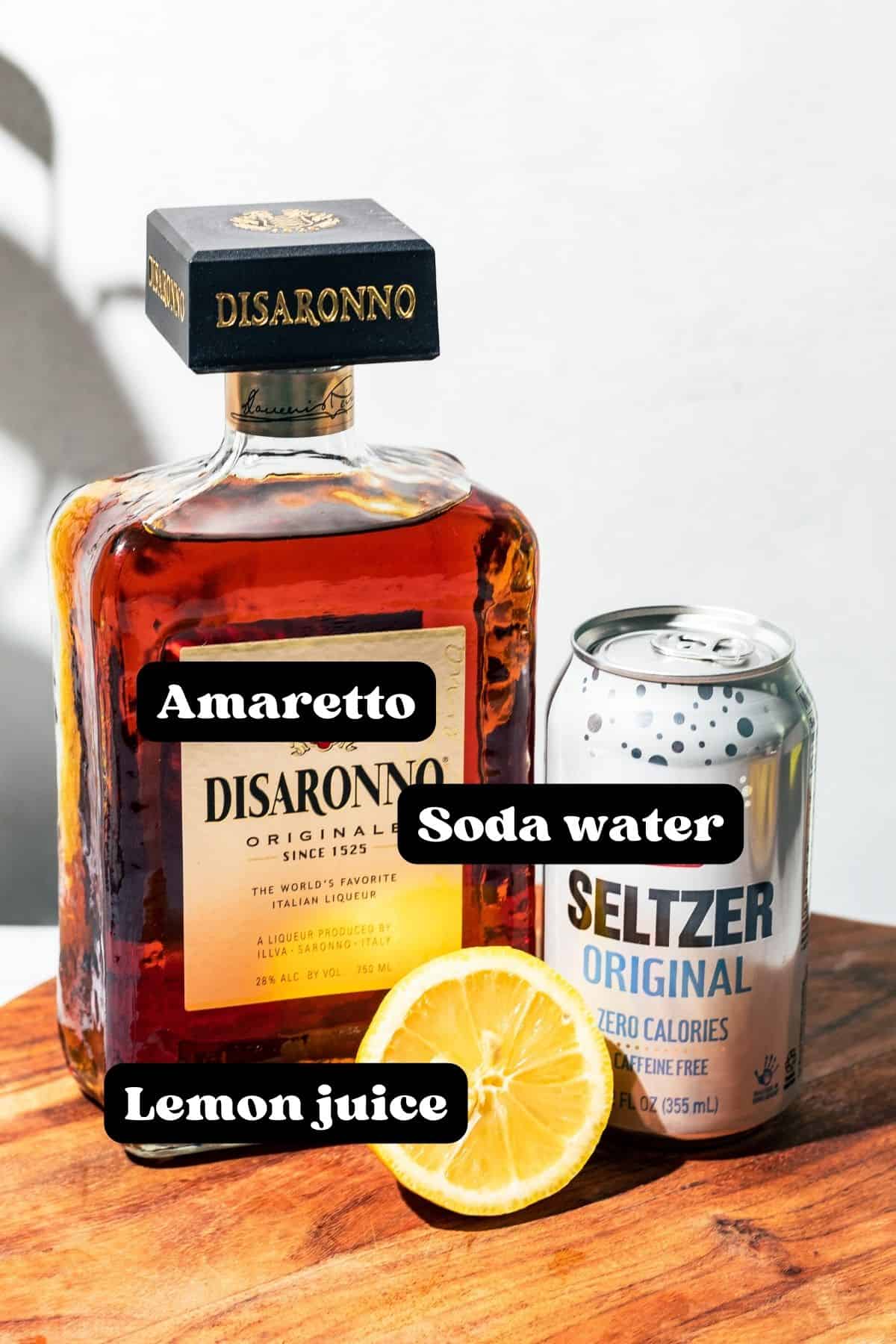 Easy Disaronno Fizz (Amaretto Fizz) A Grateful Meal