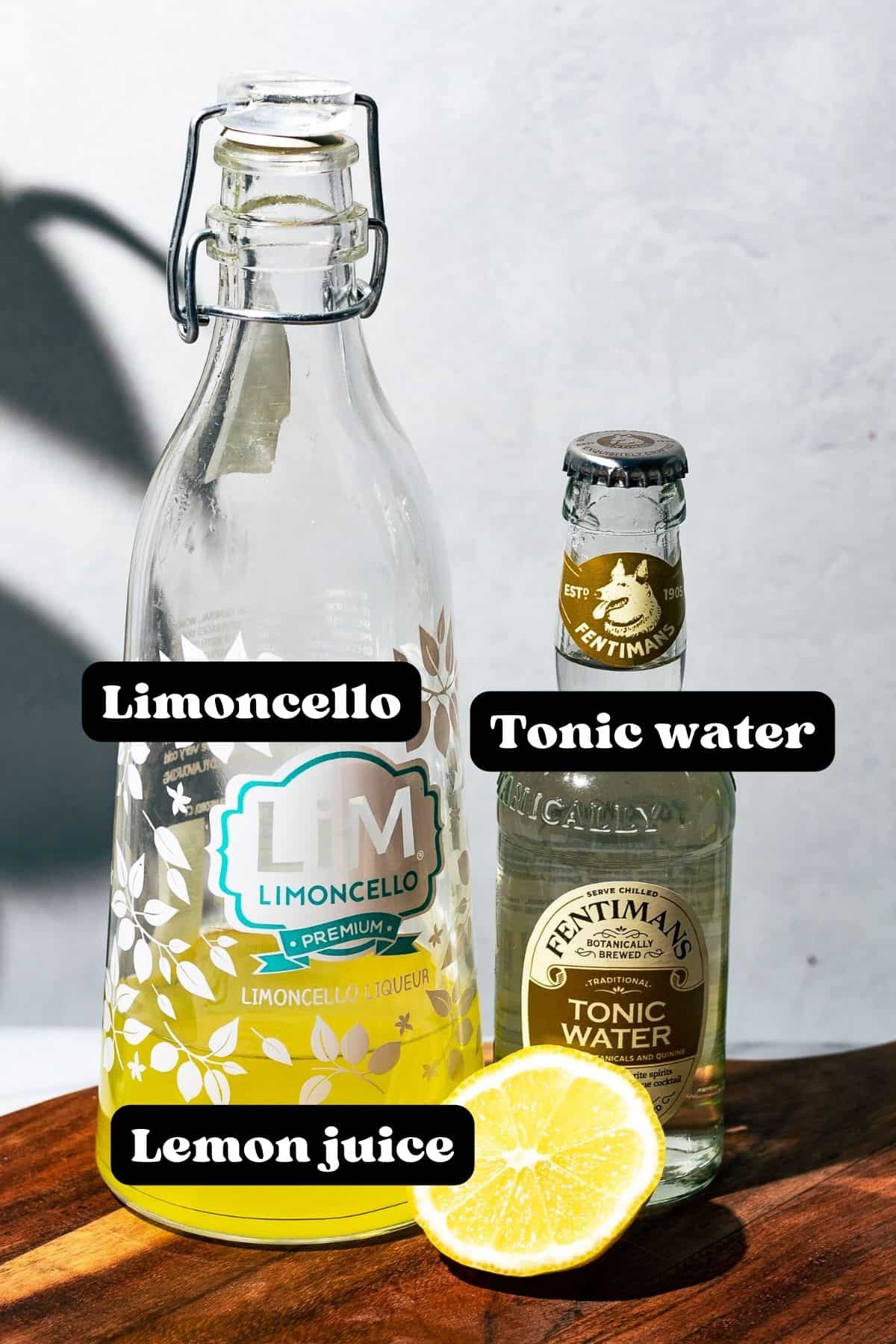 Limoncello Tonic Cocktail A Grateful Meal