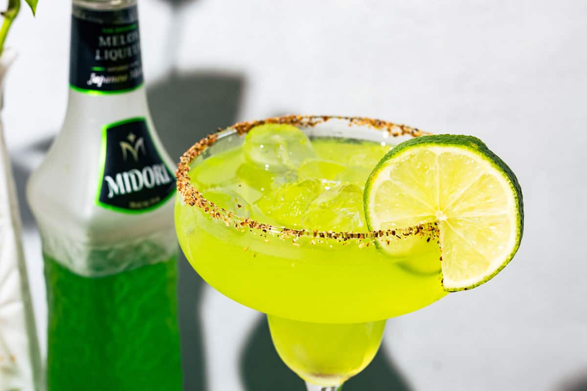Midori Melon Margarita A Grateful Meal