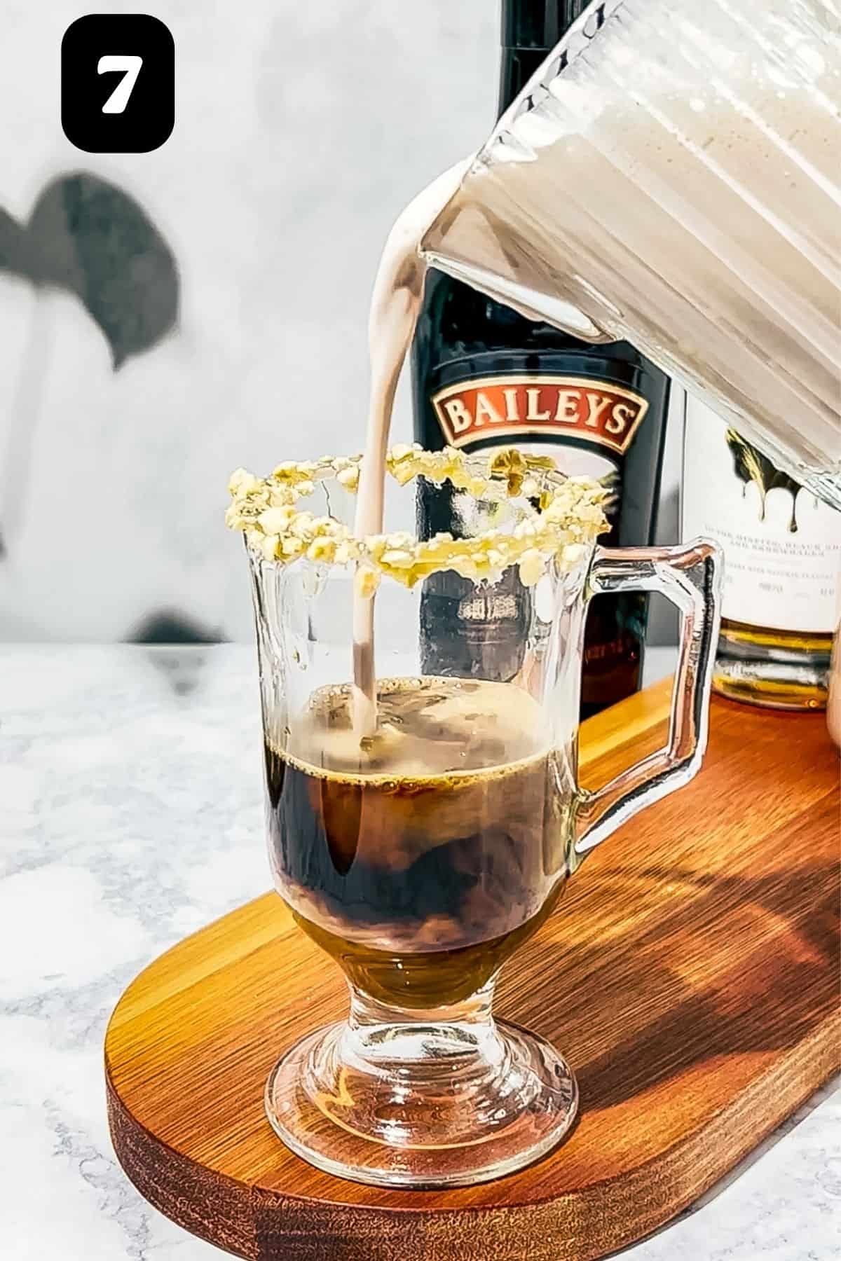 Snickers Irish Latte with Baileys and Skrewball Whiskey A Grateful Meal