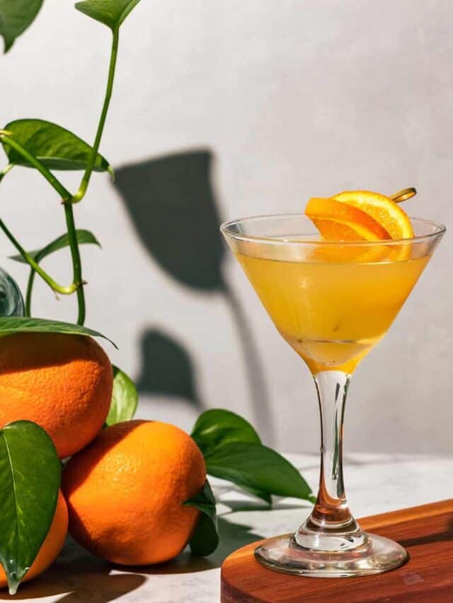 Easy Creamsicle Vodka Martini Recipe A Grateful Meal