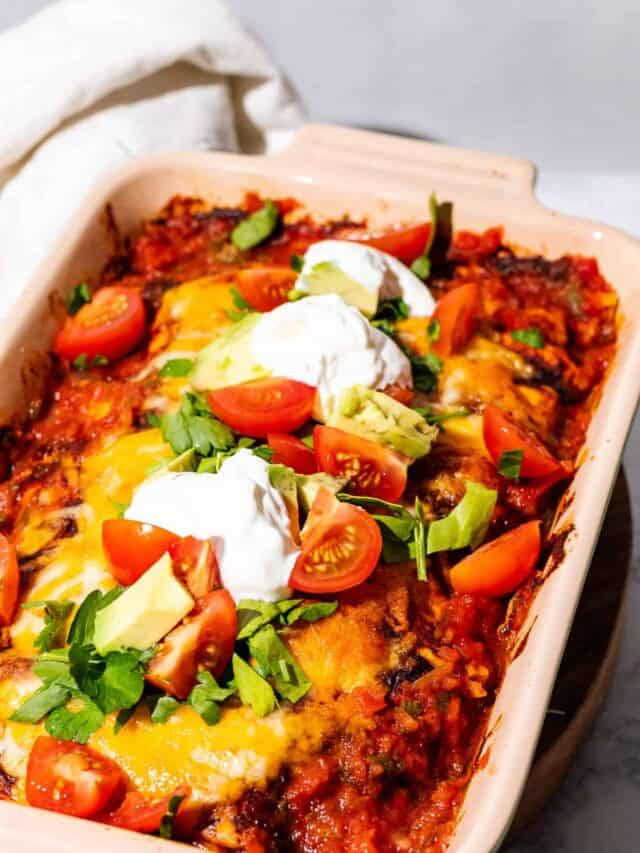 Chicken Enchiladas with Smoky Adobo Sauce A Grateful Meal