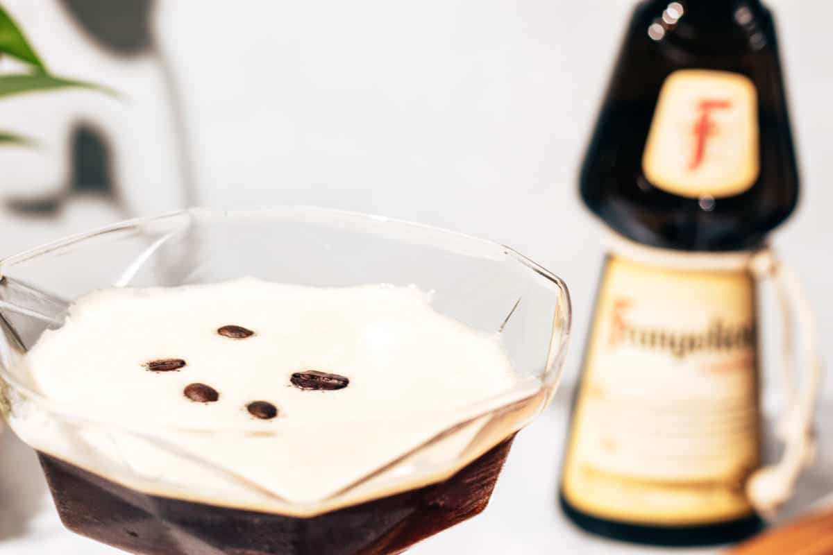 Hazelnut Espresso Martini with Frangelico and Coffee Vodka A Grateful