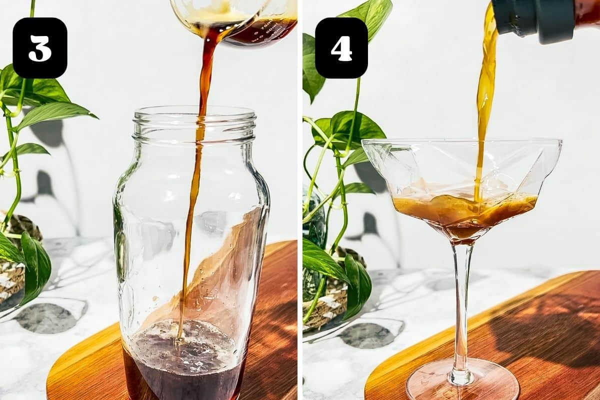 Hazelnut Espresso Martini with Frangelico and Coffee Vodka A Grateful