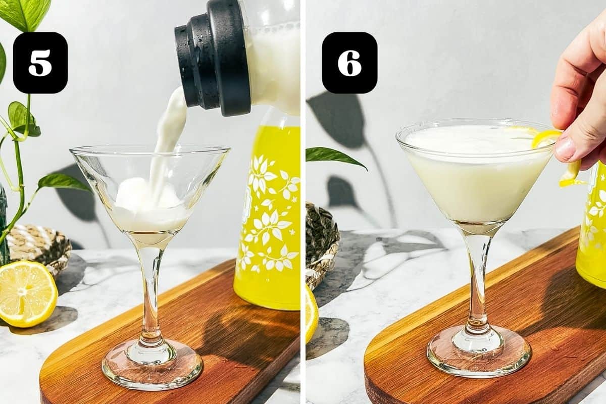 Lemon Cheesecake Cocktail A Grateful Meal