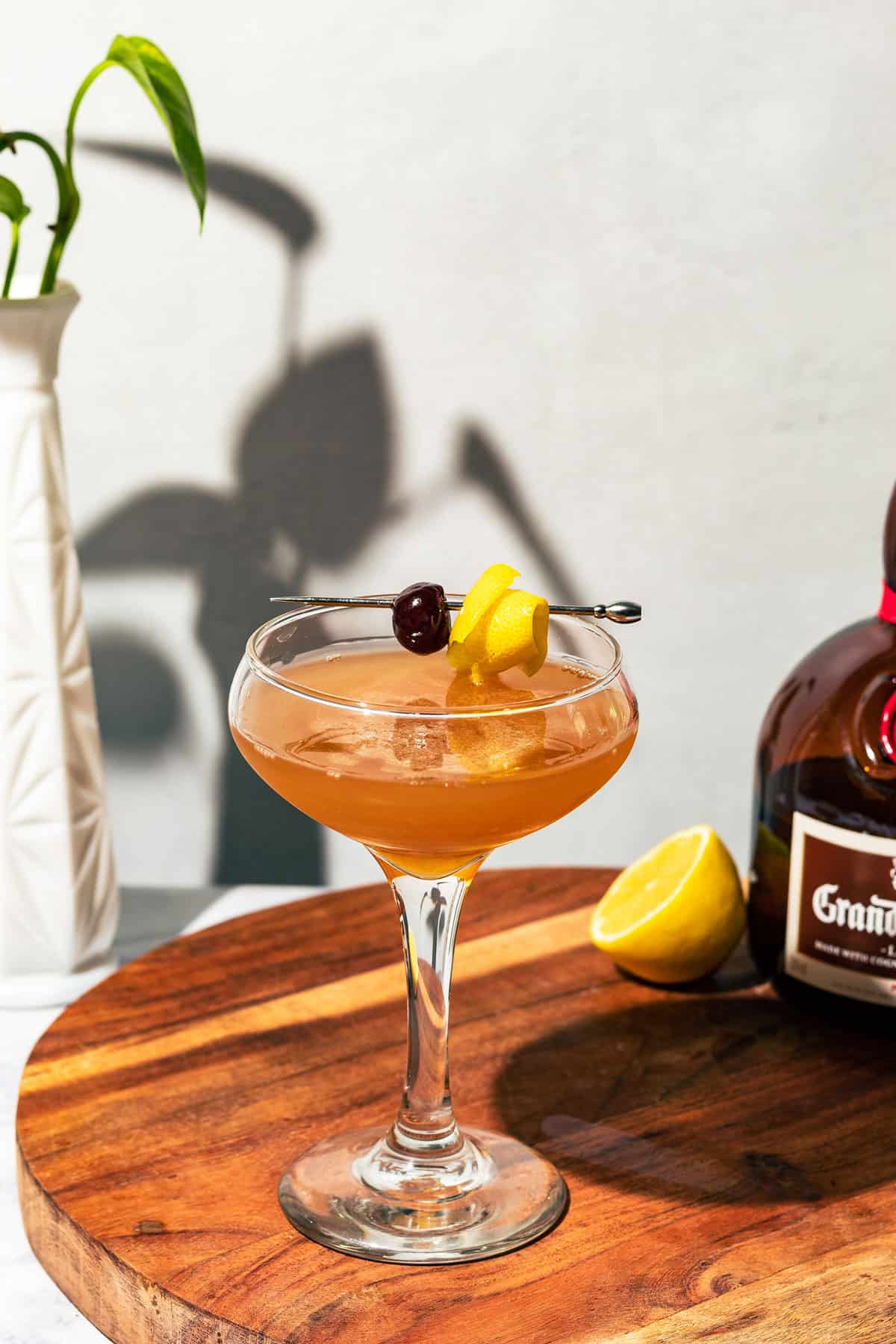 Man O' War Cocktail (with Bourbon and Grand Marnier) A Grateful Meal