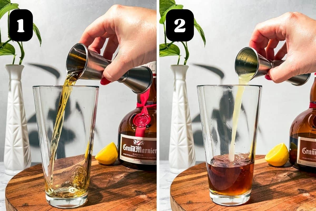 Man O' War Cocktail (with Bourbon and Grand Marnier) A Grateful Meal