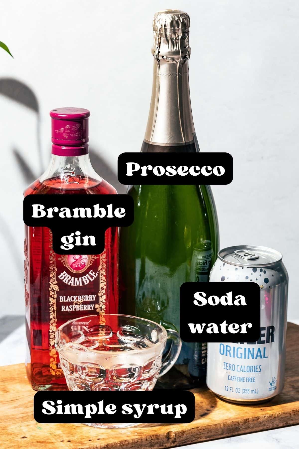 Bramble Pink Gin Spritz Cocktail with Raspberries A Grateful Meal