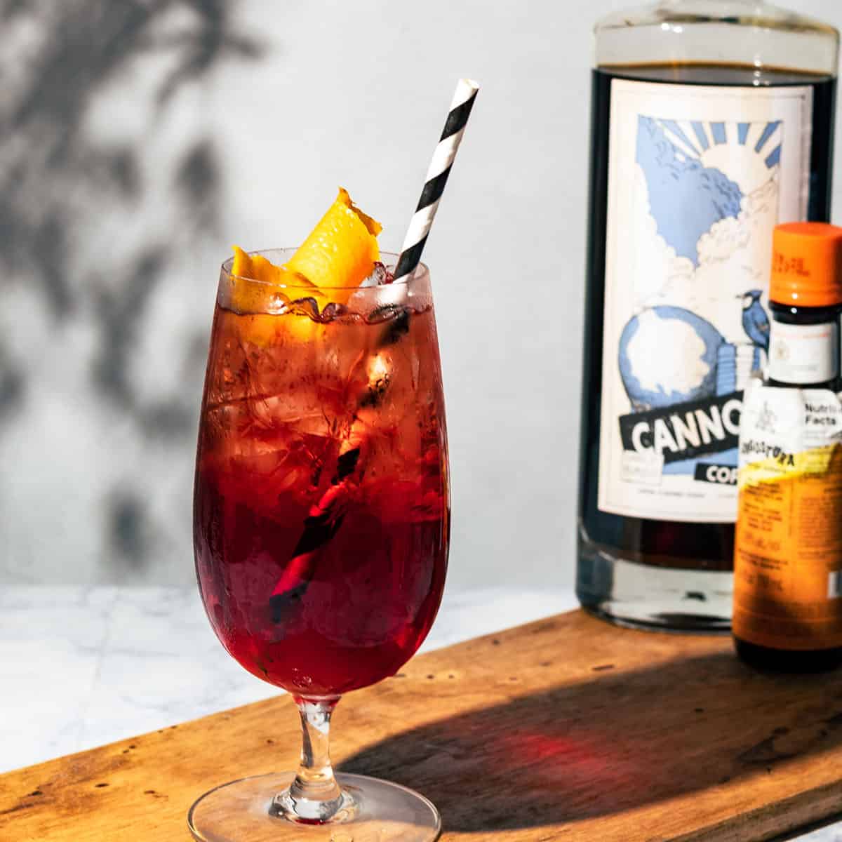 Bubbly Iced Espresso Tonic with Vodka A Grateful Meal