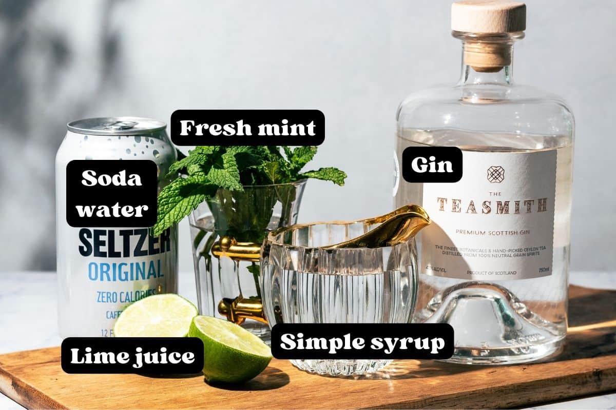 Refreshing Gin Mojito (London Mojito Cocktail) A Grateful Meal