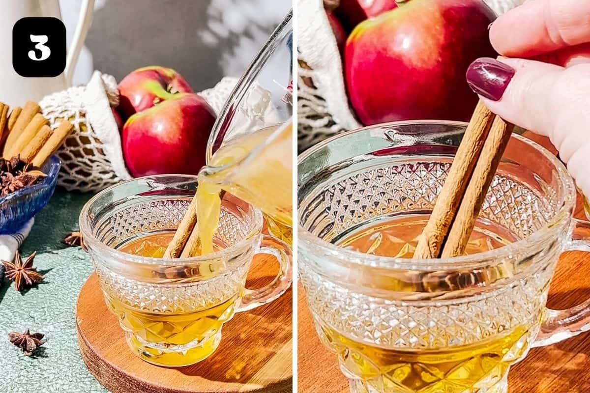 Spiced Hot Apple Toddy with Tea - A Grateful Meal