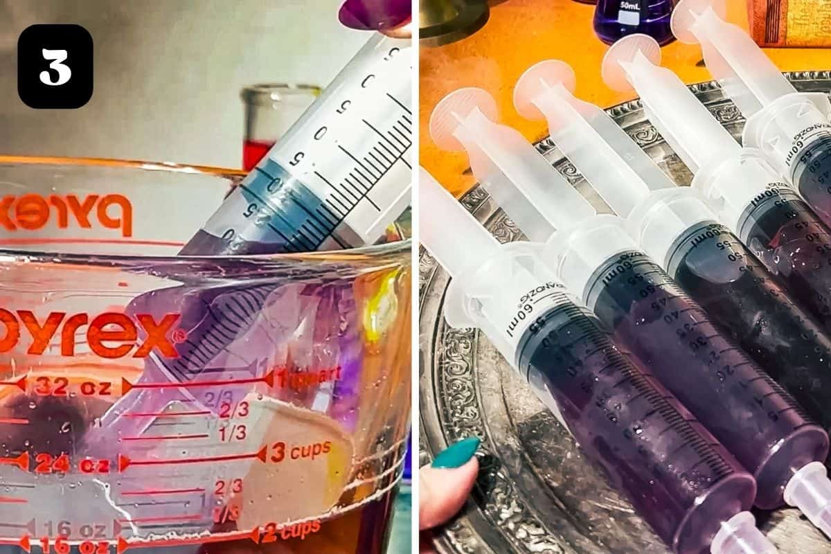 How to Make Syringe Jello Shots for Halloween - A Grateful Meal