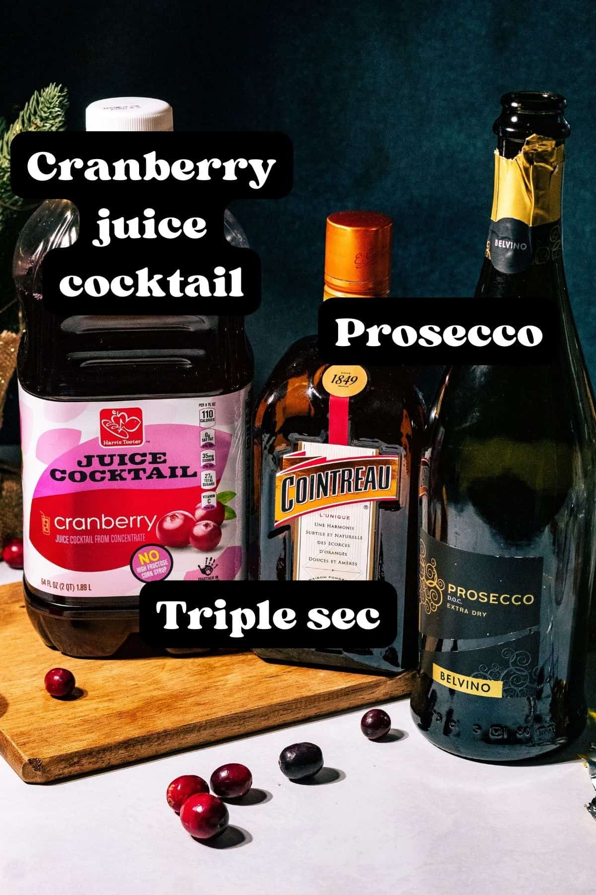 Christmas Cranberry Poinsettia Mimosas A Grateful Meal