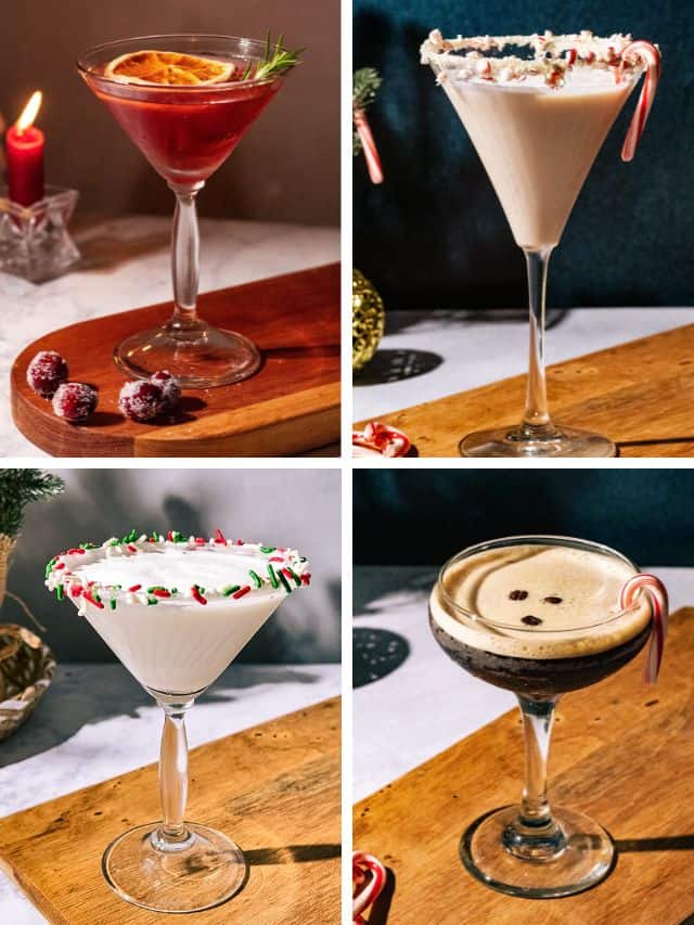 5 Christmas Martini Recipes for the Holiday Season A Grateful Meal